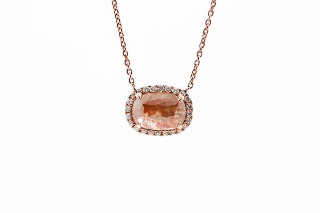 14kt-Rose-Gold-Rough-and-White-Diamond-Halo-Necklace-1024×683