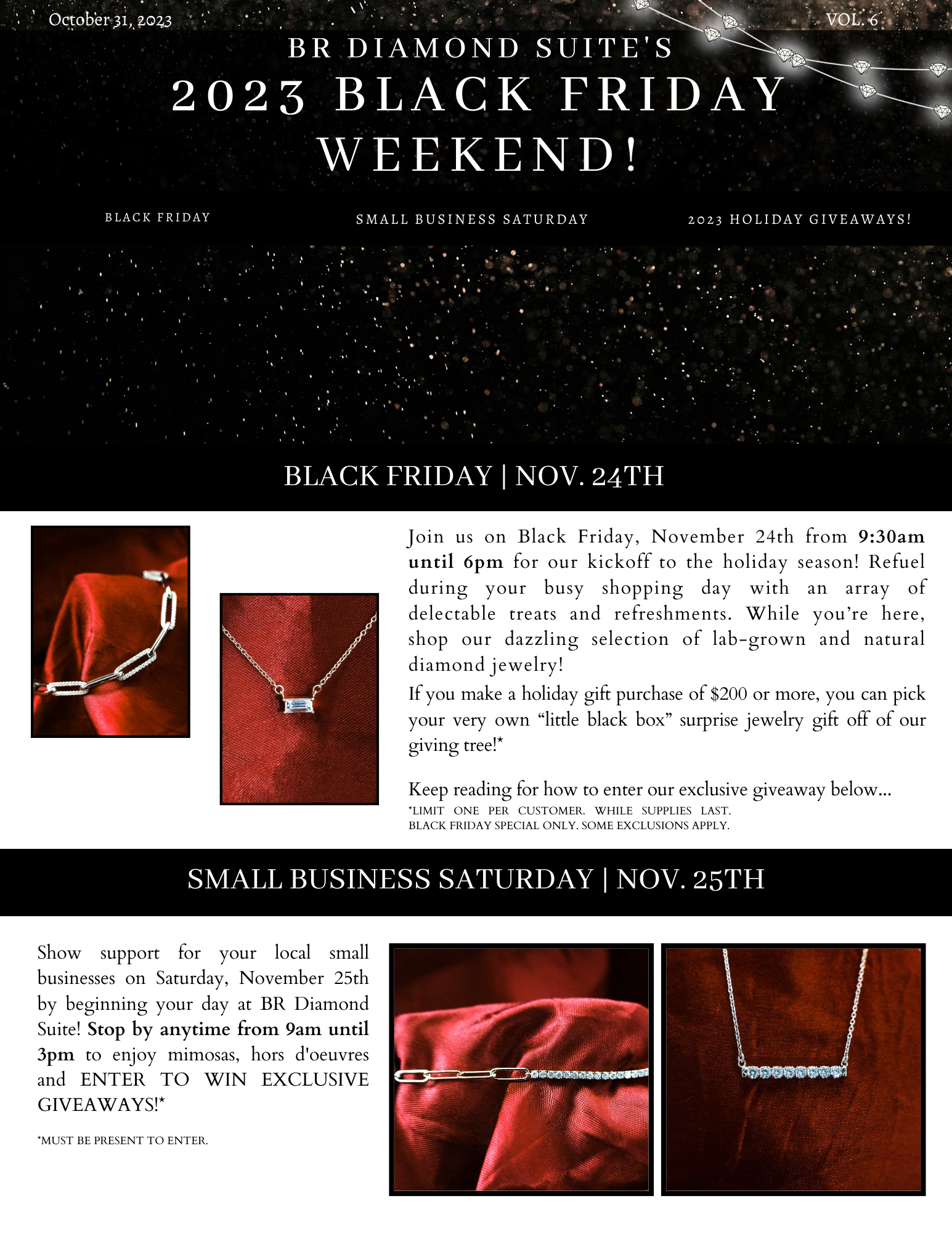 Black Friday Weekend